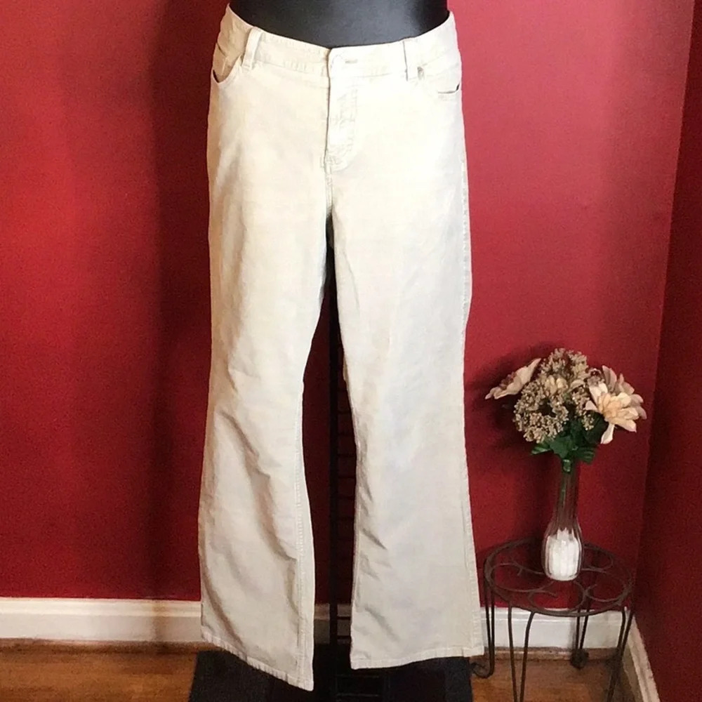 SONOMA LIFE+STYLE CORDUROY PANTS SIZE 16 AVG/REG